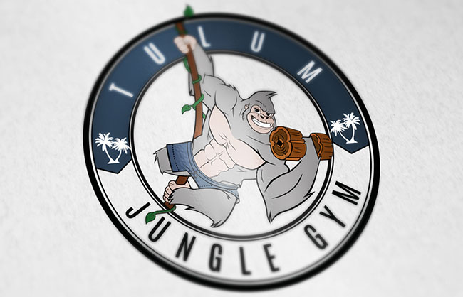 creación de logotipo Tulum Jungle Gym