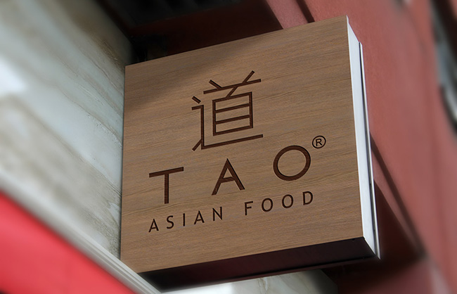 Creación logotipo y menu restaurante sushi tao