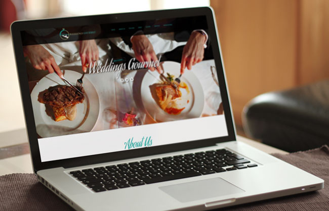 Diseño página web Weddings Gourmet
