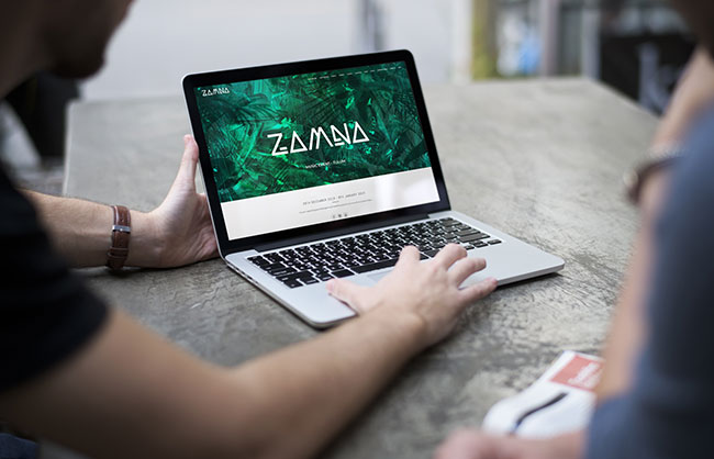 Diseño página web Zamna Festival Tulum